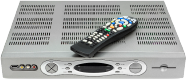 Set-top box with remote